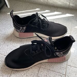 Adidas NMD Black Snake Skin Print